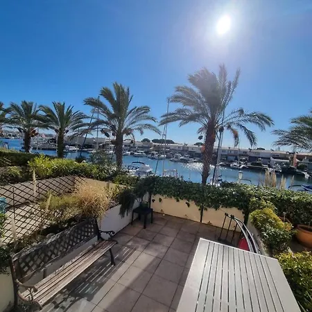 Cap Capistol Avec Terrasse, Vue Port Apartmán Agde