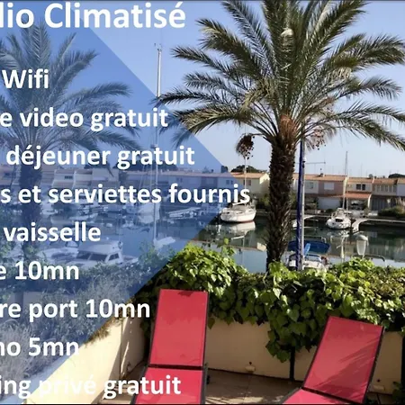 Cap Capistol Avec Terrasse, Vue Port Appartamento
